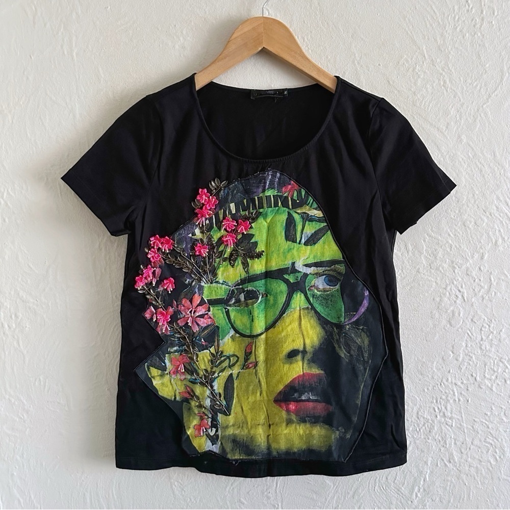 ⚡️10$ sale⚡️Manish Arora 2012 Graphic T-Shirt Surrealist Artwork Print Size M